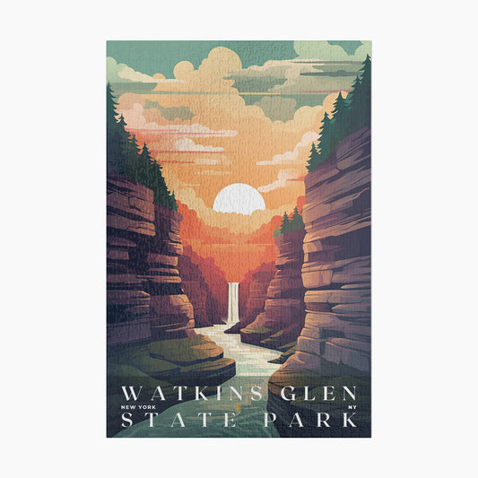 Watkins Glen State Park Puzzle | US Travel | S01