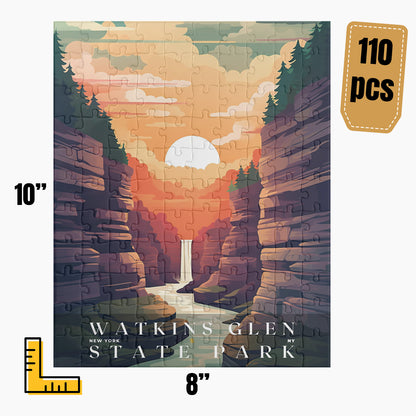 Watkins Glen State Park Puzzle | US Travel | S01