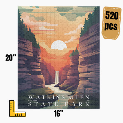 Watkins Glen State Park Puzzle | US Travel | S01