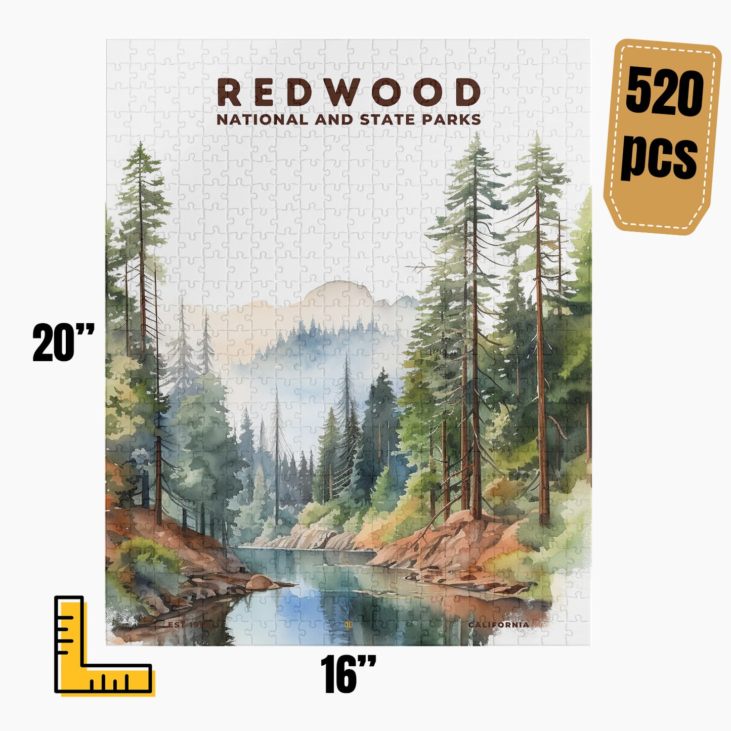 Redwood National and State Parks Puzzle | S08