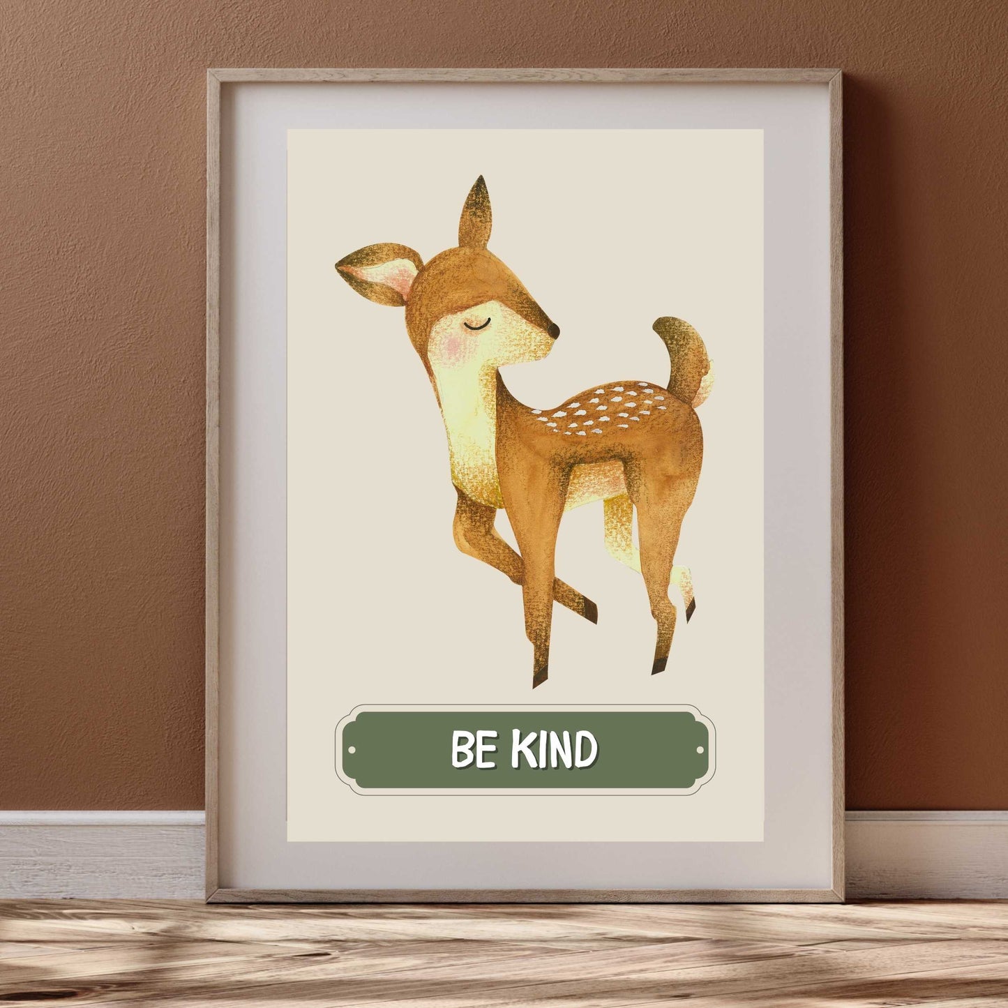 Be Kind Deer Poster | S01