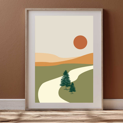 Boho Landscape Poster #26 | S01