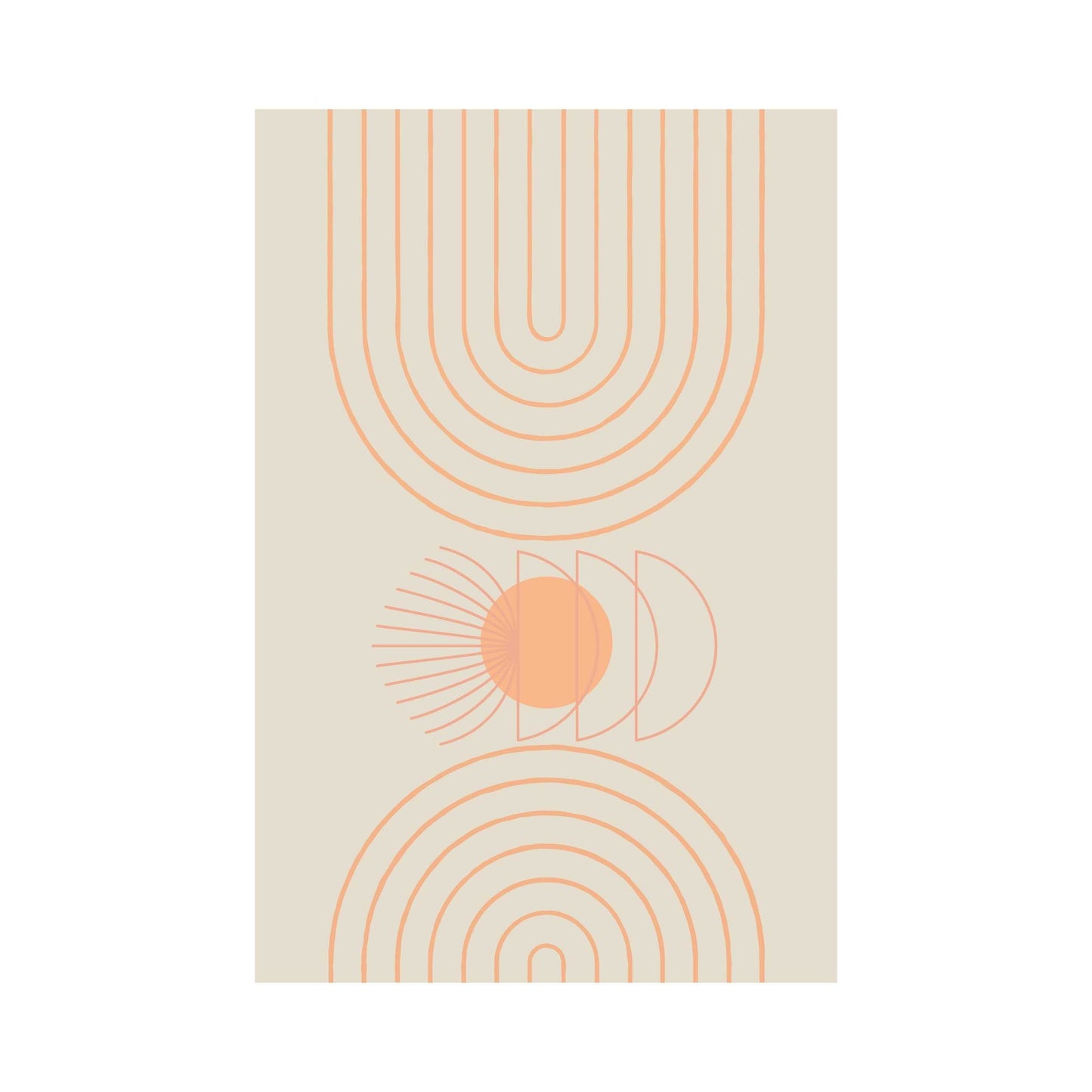 Boho Abstract Poster #29 | S01