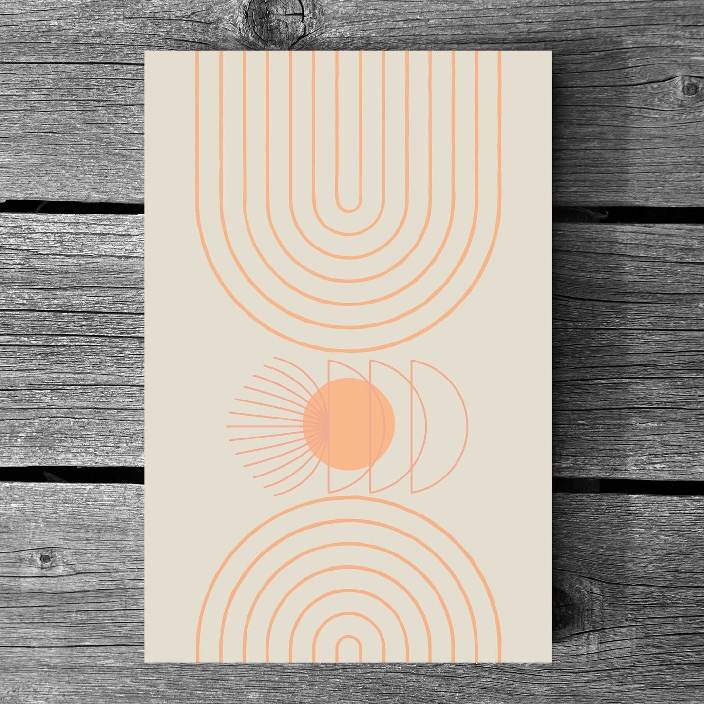 Boho Abstract Poster #29 | S01