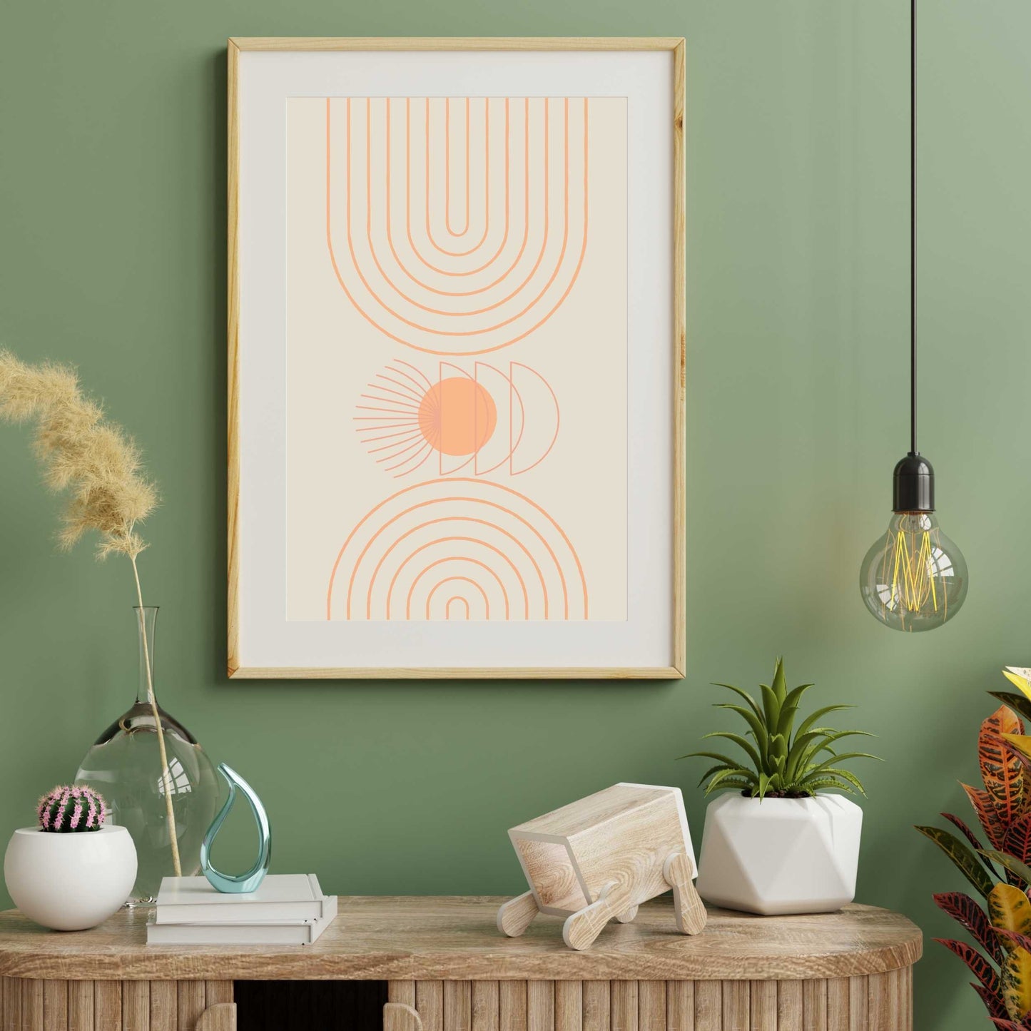 Boho Abstract Poster #29 | S01