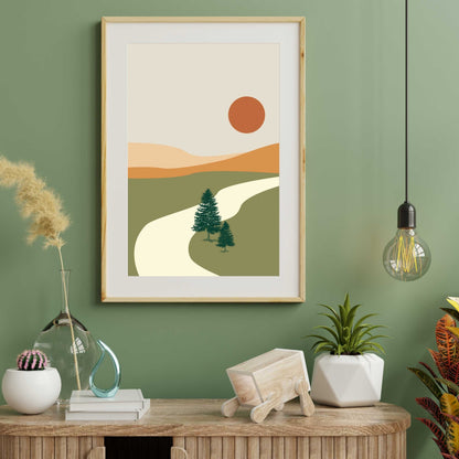 Boho Landscape Poster #26 | S01