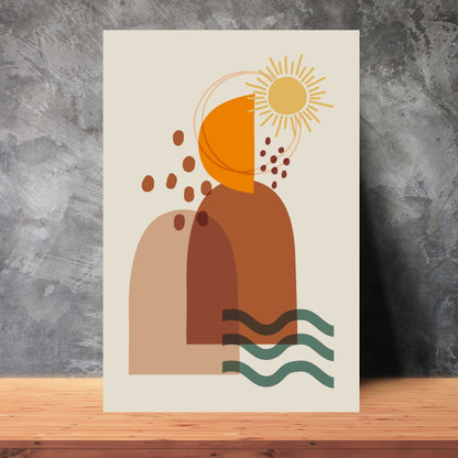 Boho Abstract Poster #30 | S01