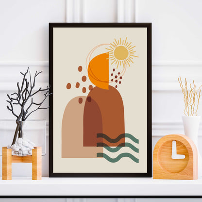 Boho Abstract Poster #30 | S01