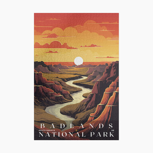 Badlands National Park Puzzle | US Travel | S01