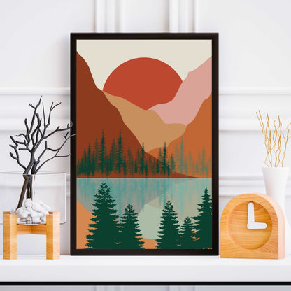 Boho Landscape Poster #03 | S01