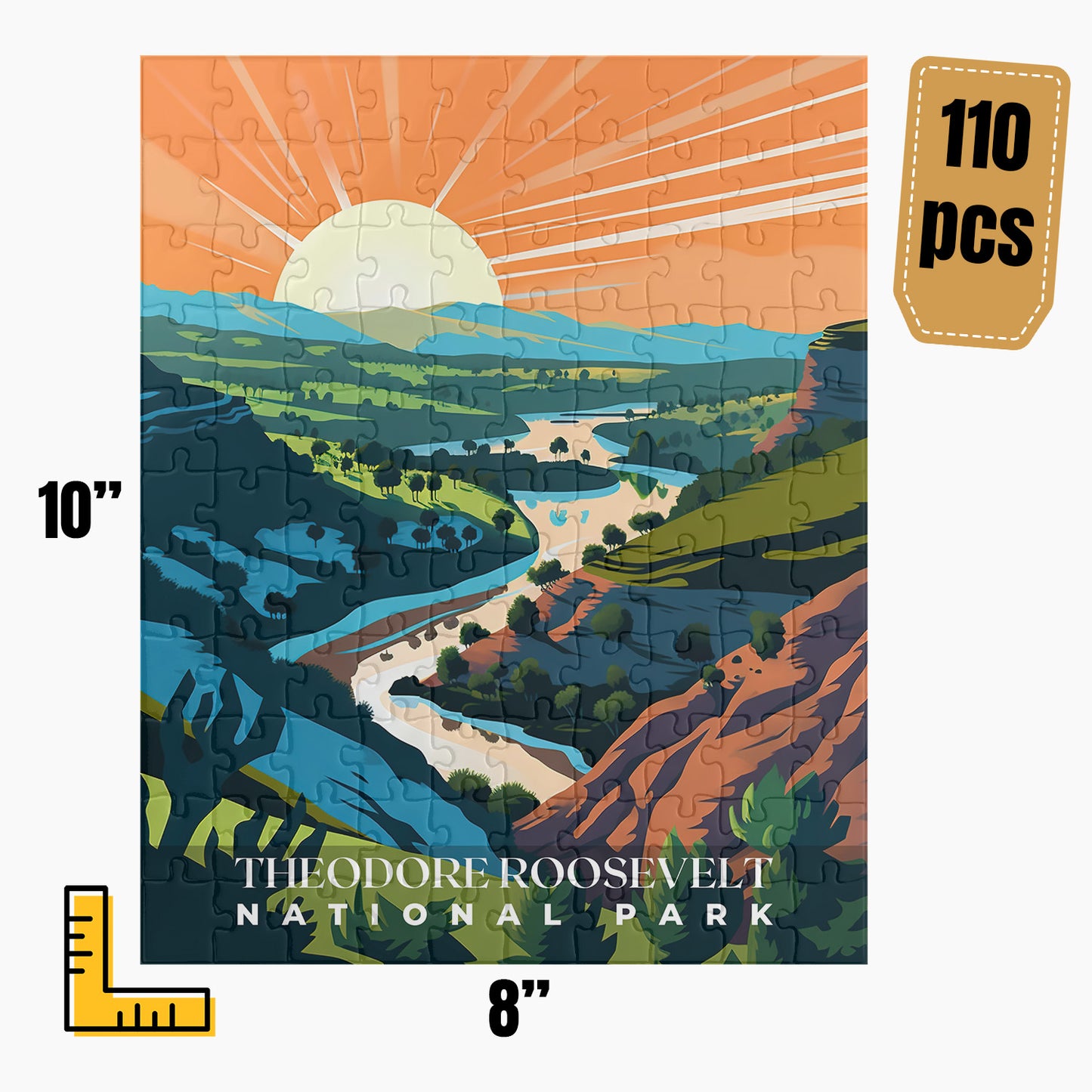 Theodore Roosevelt National Park Puzzle | S01