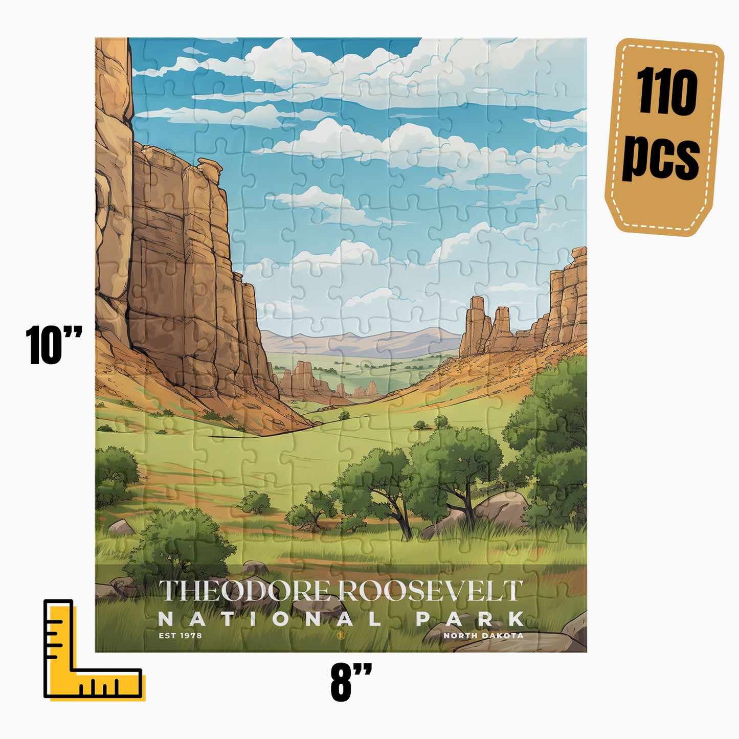 Theodore Roosevelt National Park Puzzle | S07