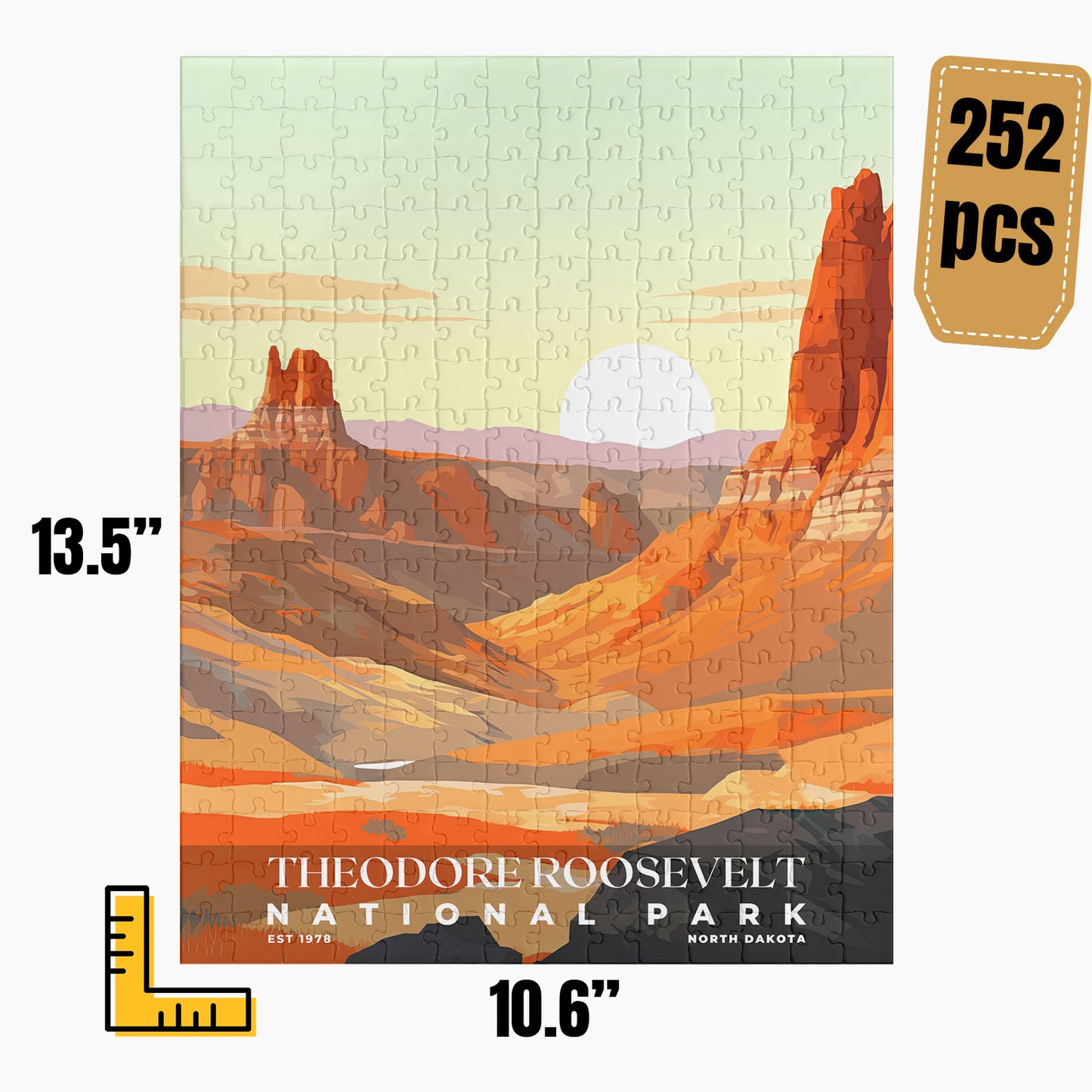 Theodore Roosevelt National Park Puzzle | S03