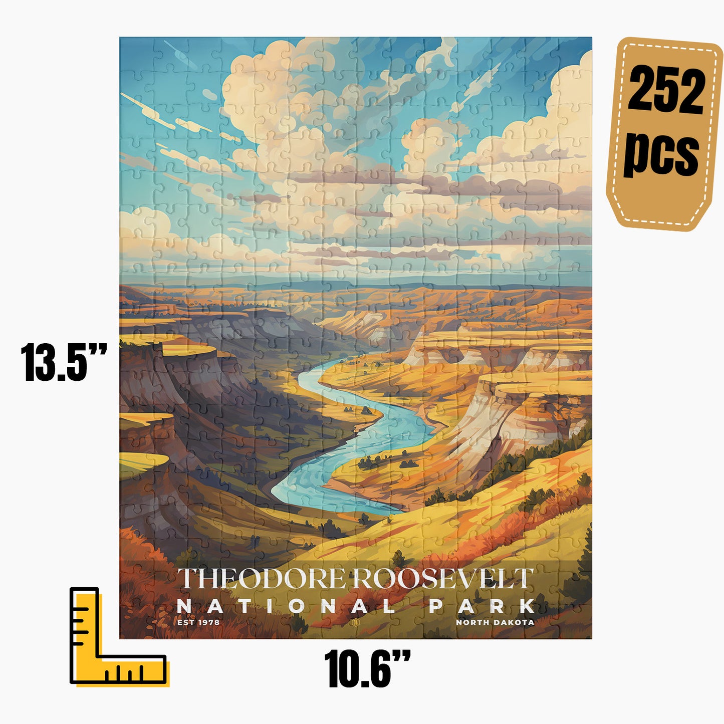 Theodore Roosevelt National Park Puzzle | S06