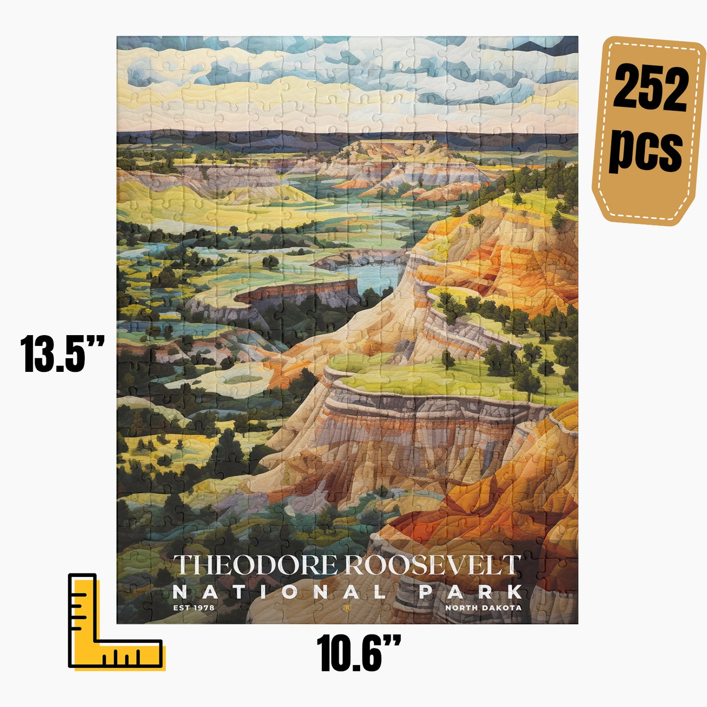 Theodore Roosevelt National Park Puzzle | S09
