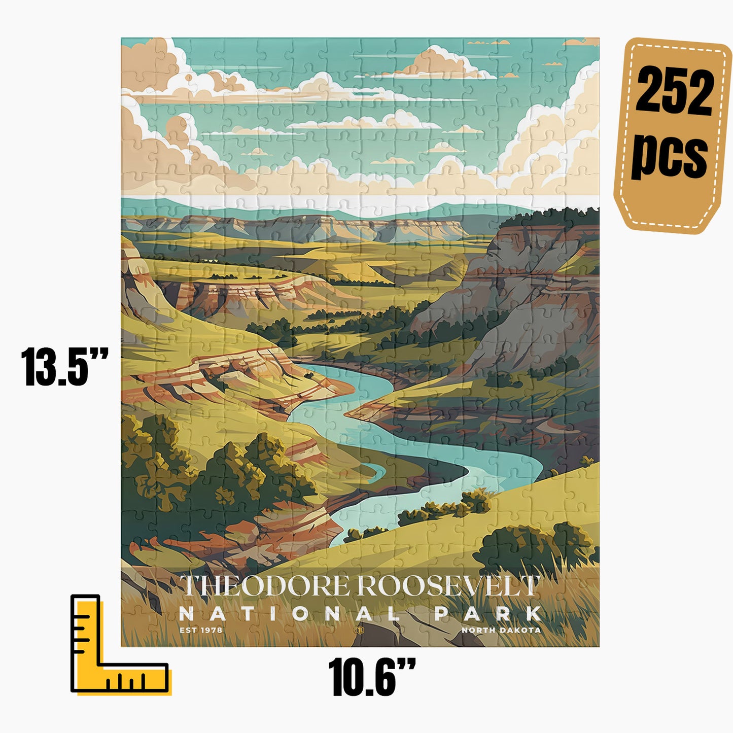 Theodore Roosevelt National Park Puzzle | S05