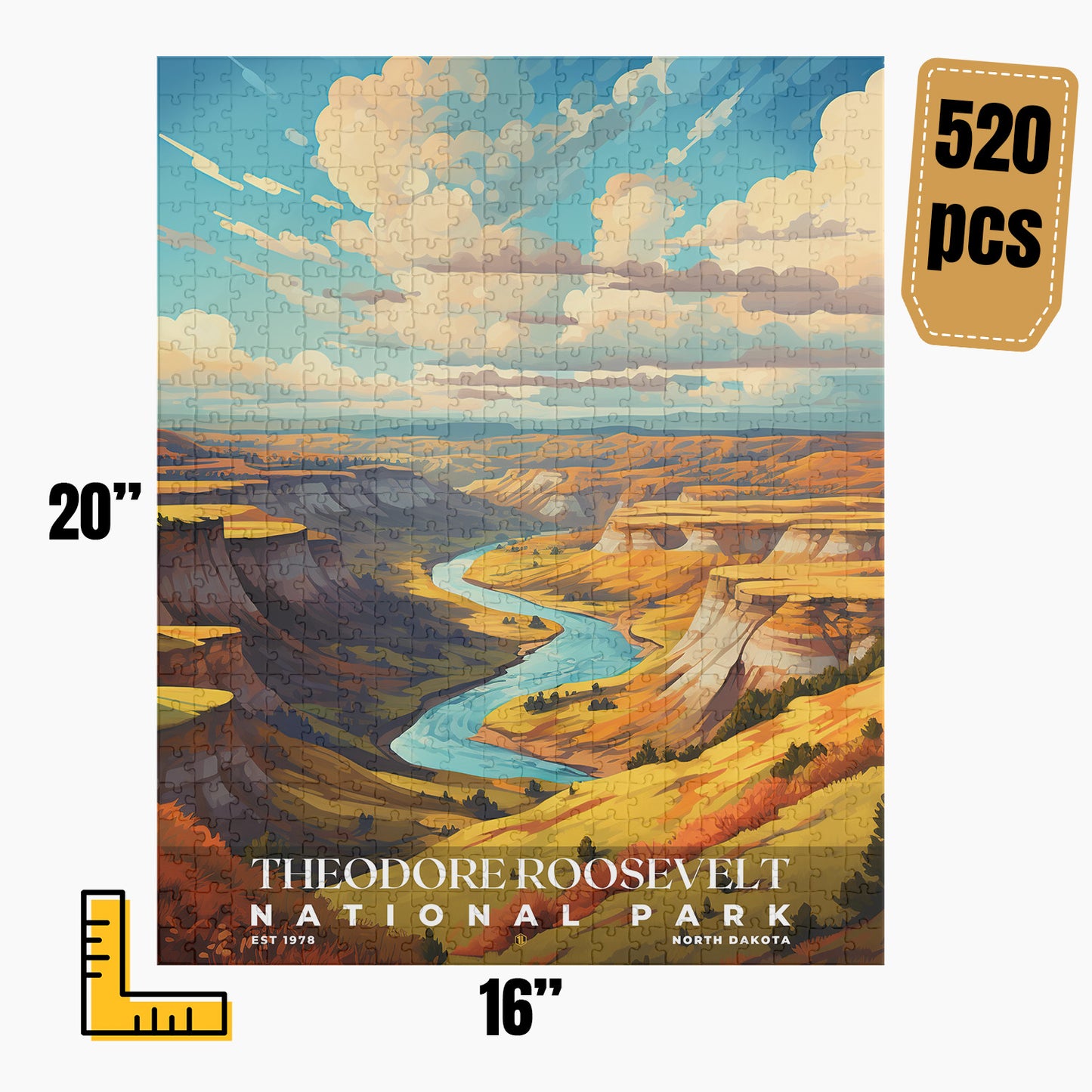 Theodore Roosevelt National Park Puzzle | S06