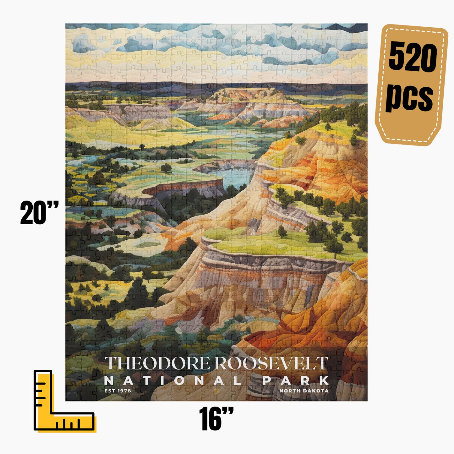 Theodore Roosevelt National Park Puzzle | S09
