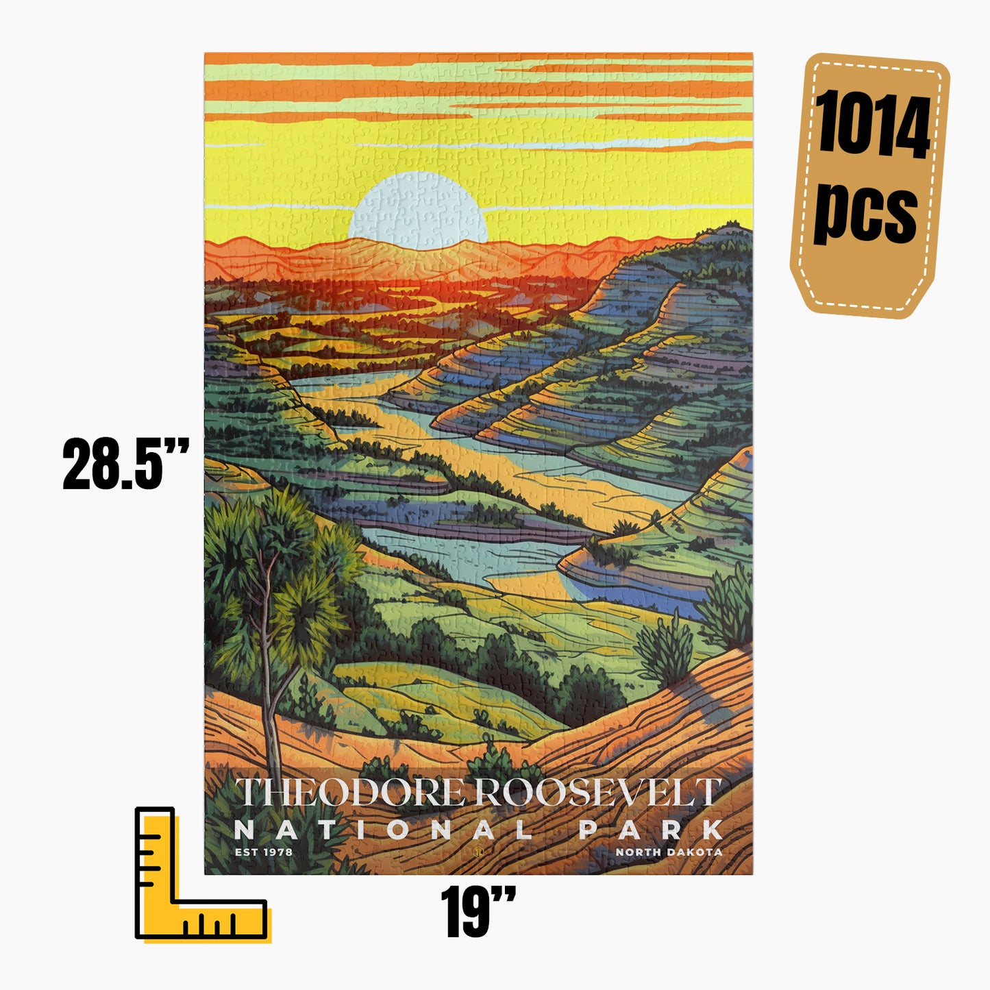 Theodore Roosevelt National Park Puzzle | S02