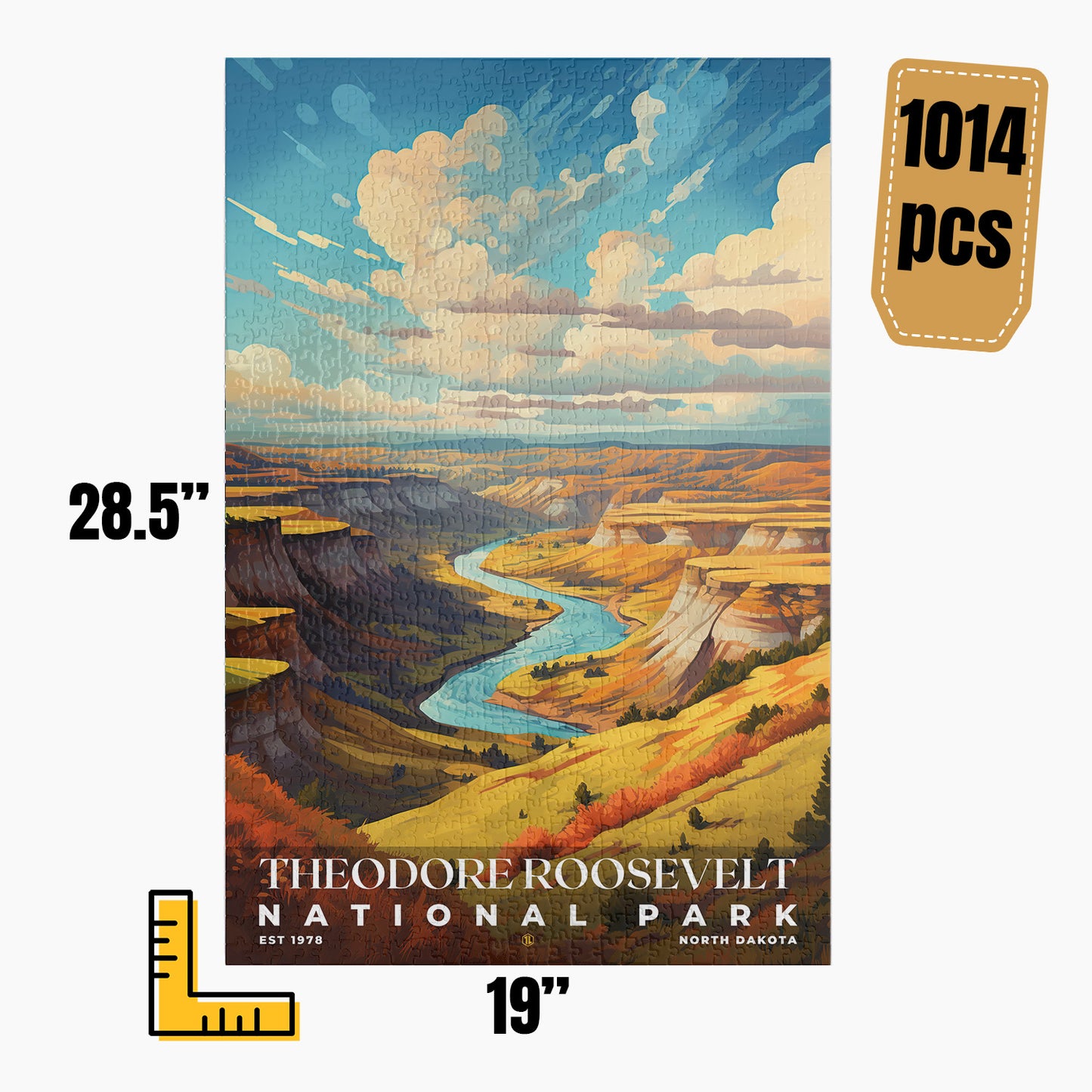 Theodore Roosevelt National Park Puzzle | S06