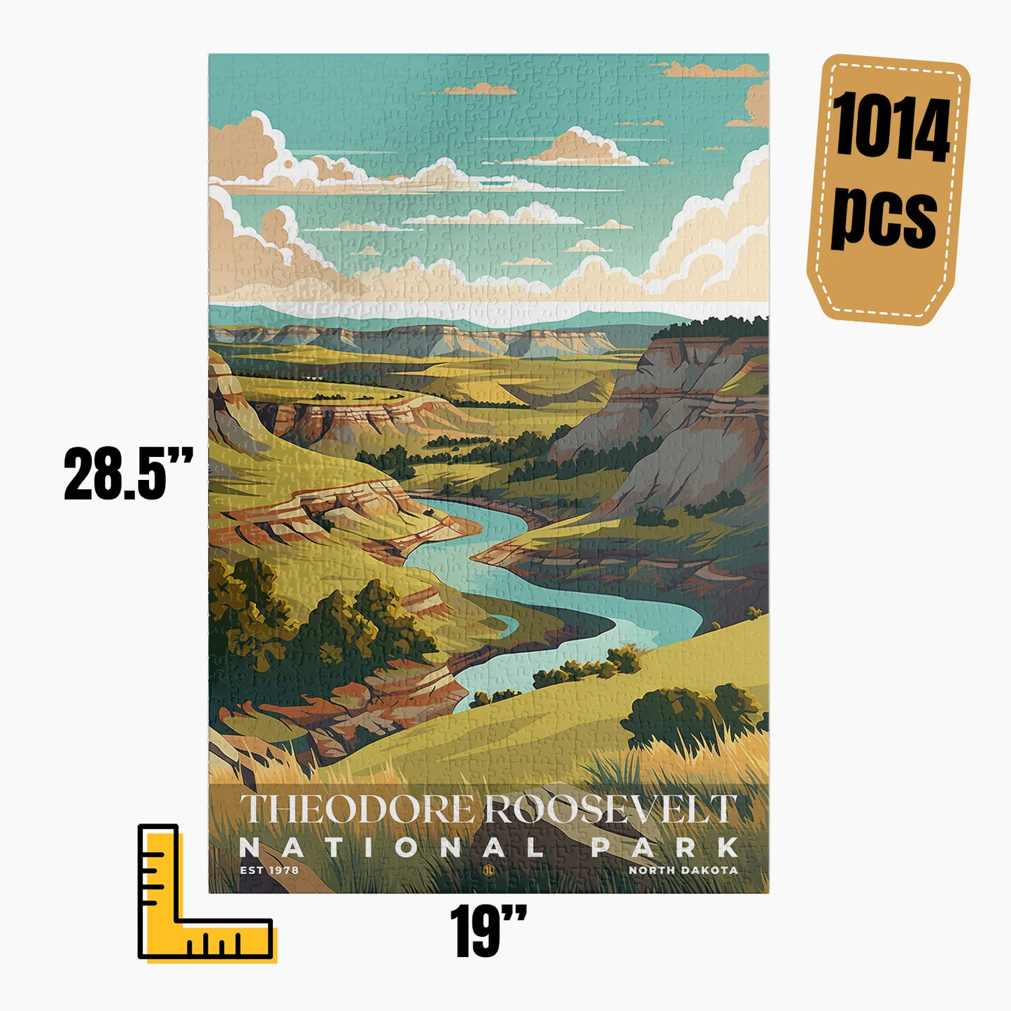 Theodore Roosevelt National Park Puzzle | S05