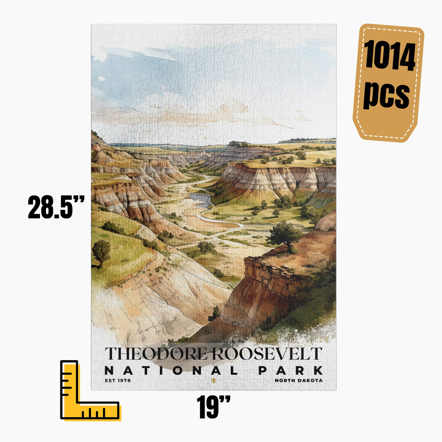 Theodore Roosevelt National Park Puzzle | S04