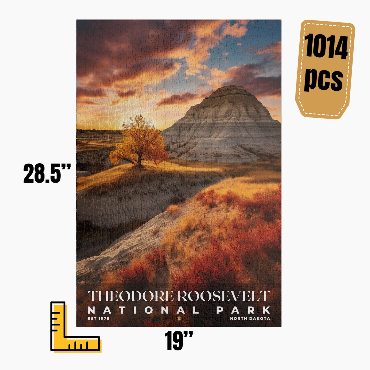 Theodore Roosevelt National Park Puzzle | S10