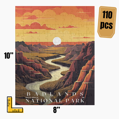 Badlands National Park Puzzle | US Travel | S01