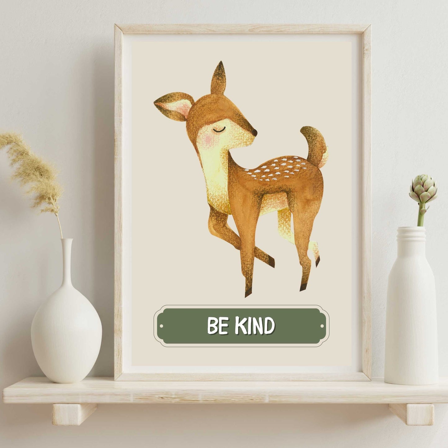 Be Kind Deer Poster | S01