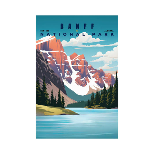 Banff National Park Poster | S01