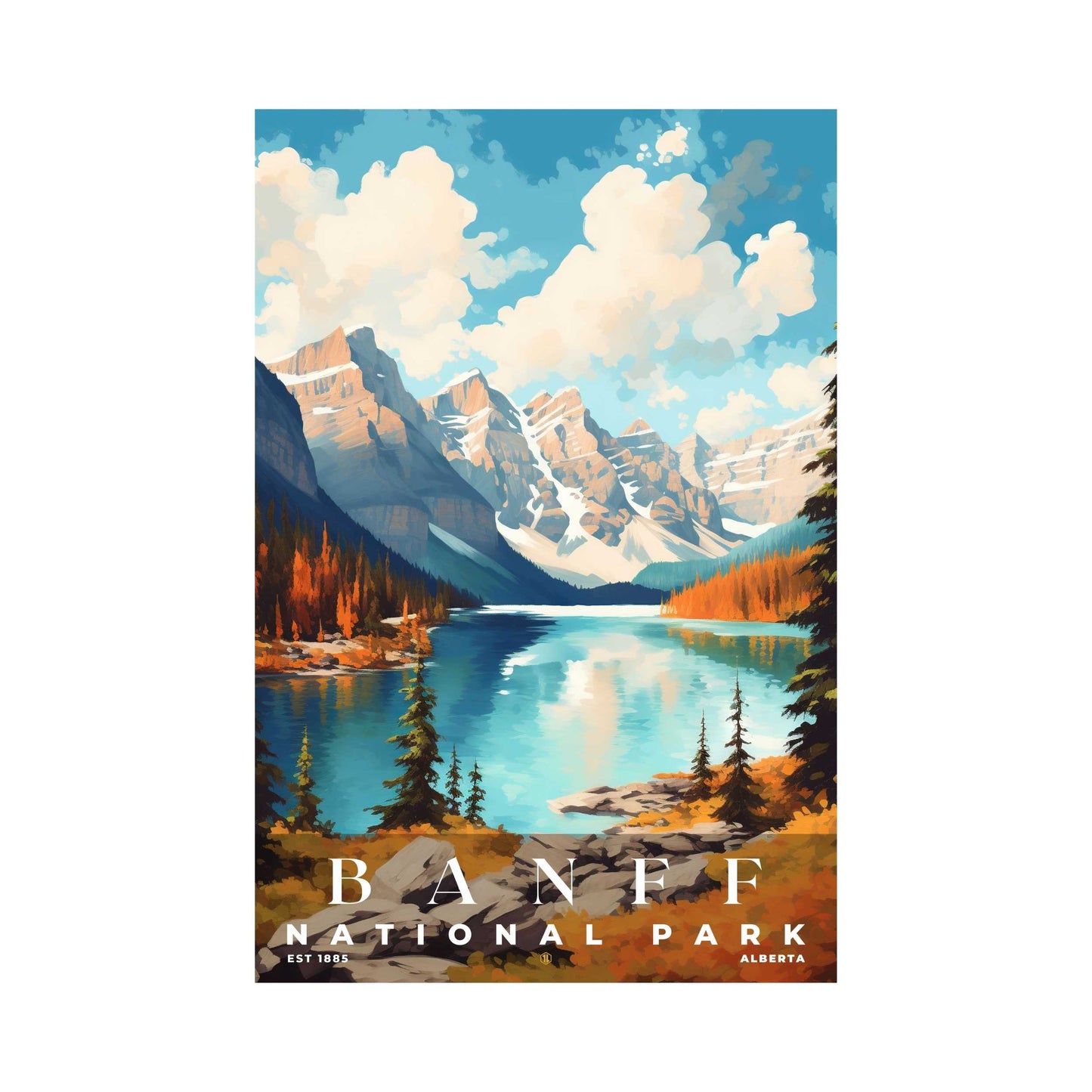 Banff National Park Poster | S06