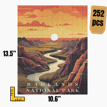 Badlands National Park Puzzle | US Travel | S01