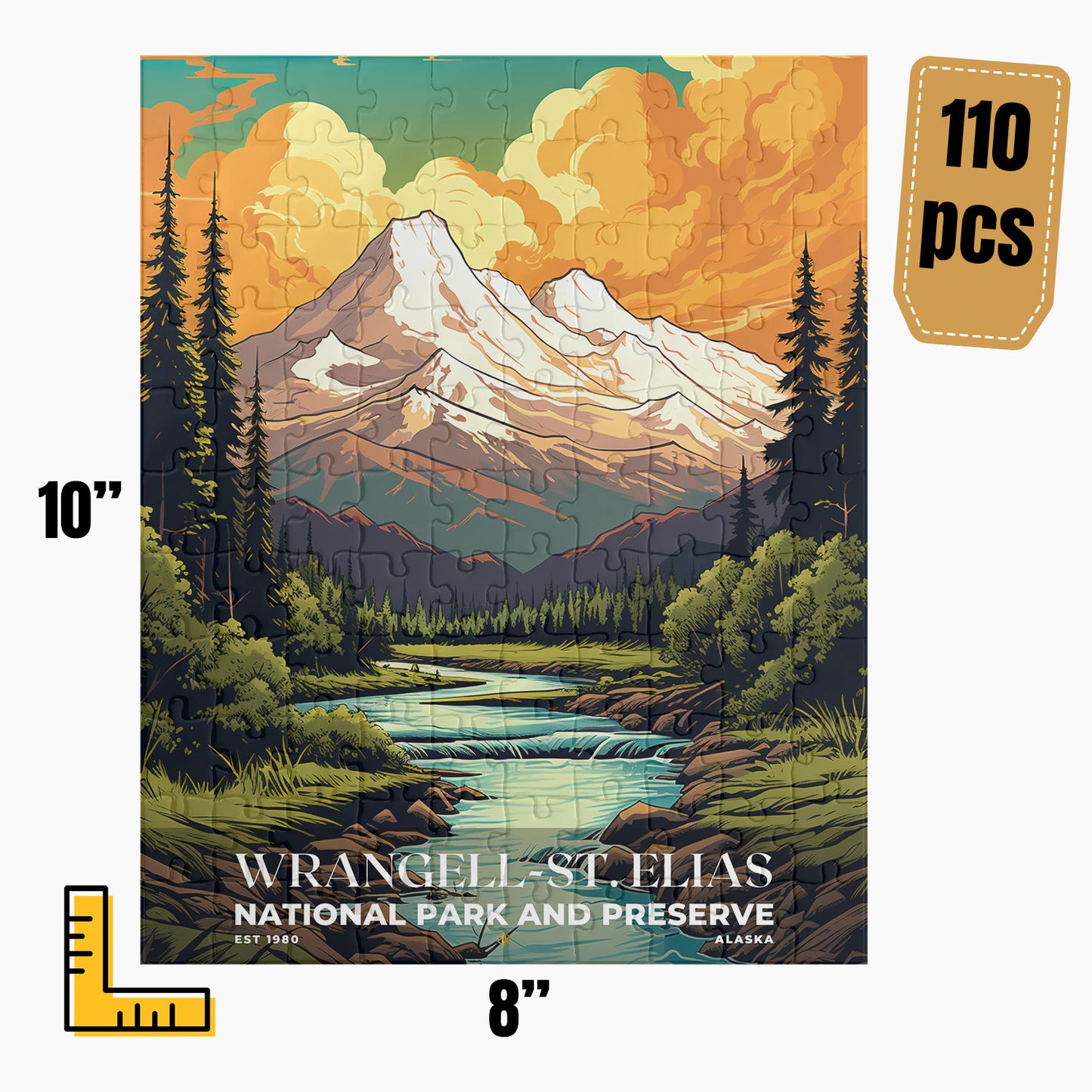 Wrangell-St. Elias National Park Puzzle | S07