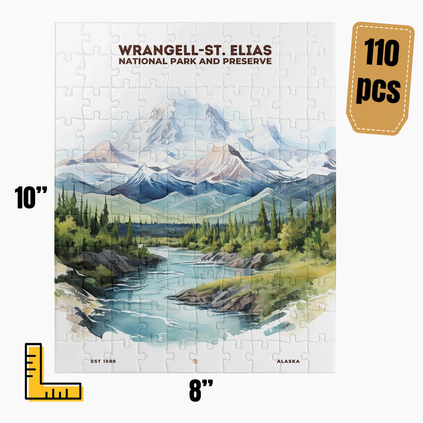 Wrangell-St. Elias National Park Puzzle | S08