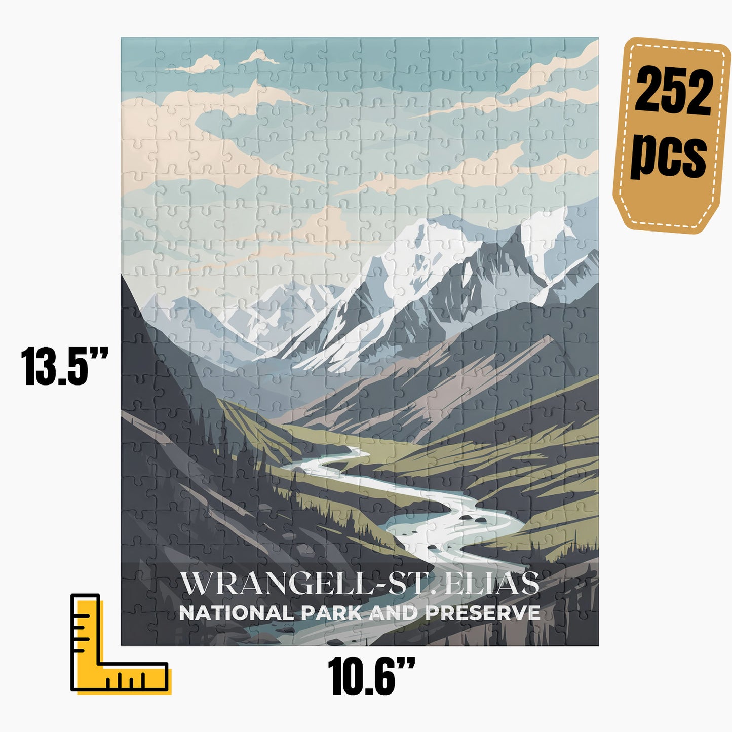 Wrangell-St. Elias National Park Puzzle | S01