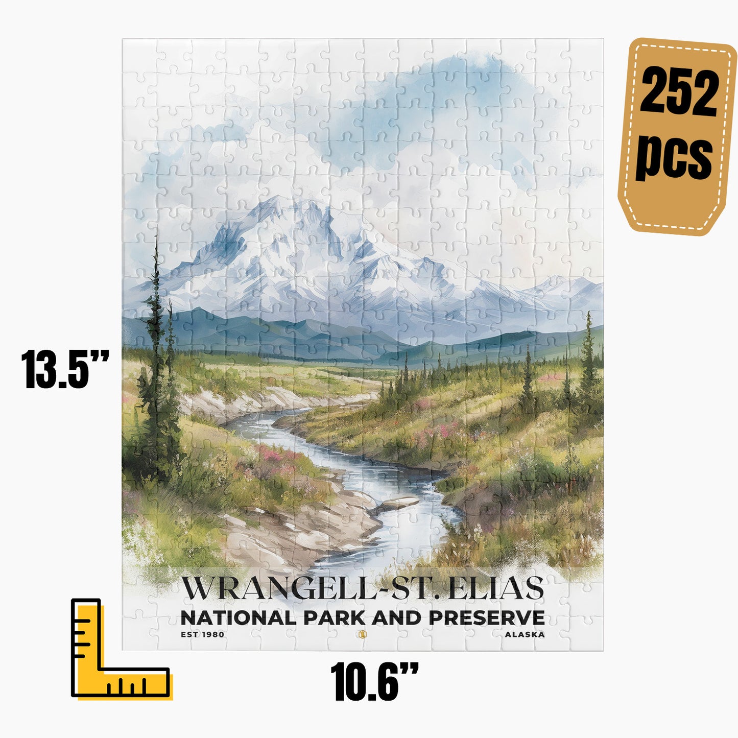 Wrangell-St. Elias National Park Puzzle | S04