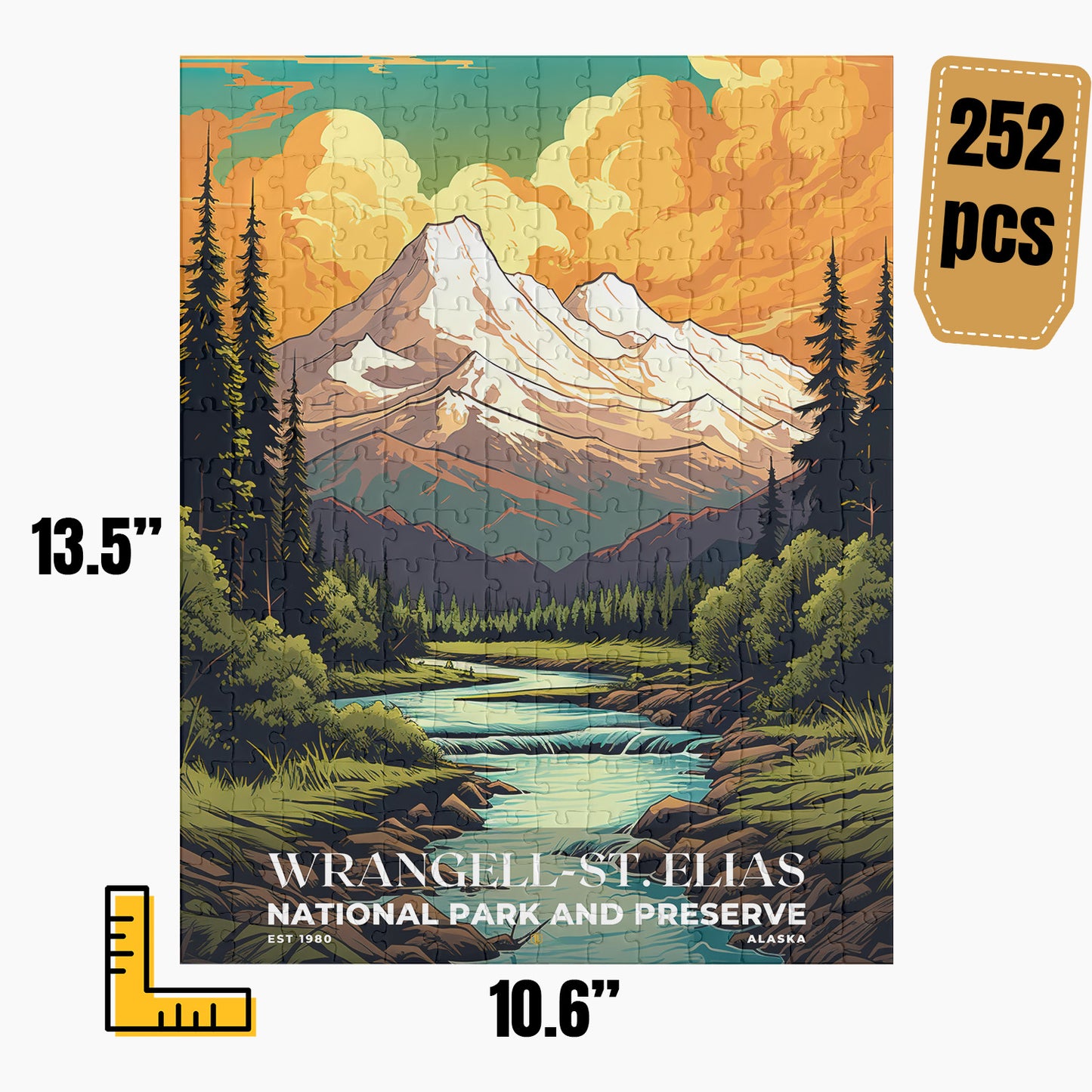 Wrangell-St. Elias National Park Puzzle | S07