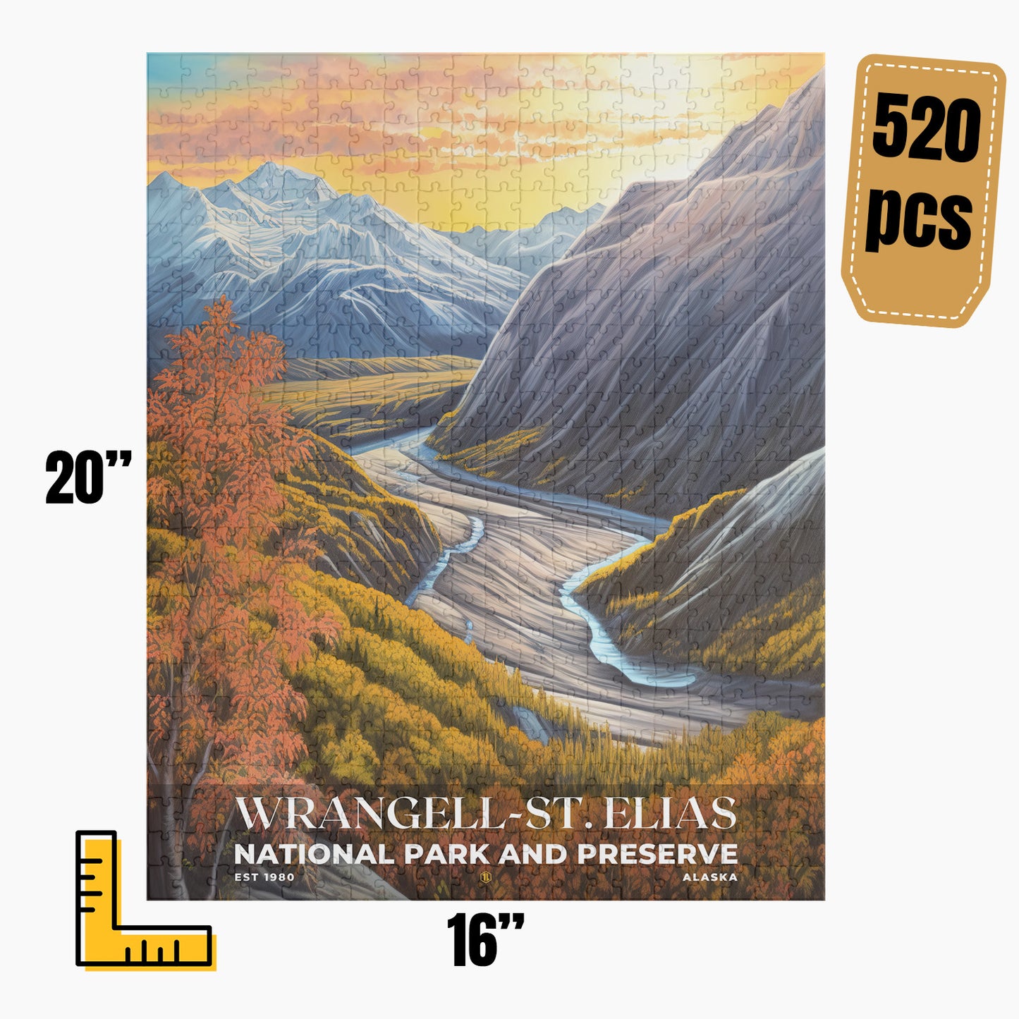 Wrangell-St. Elias National Park Puzzle | S02