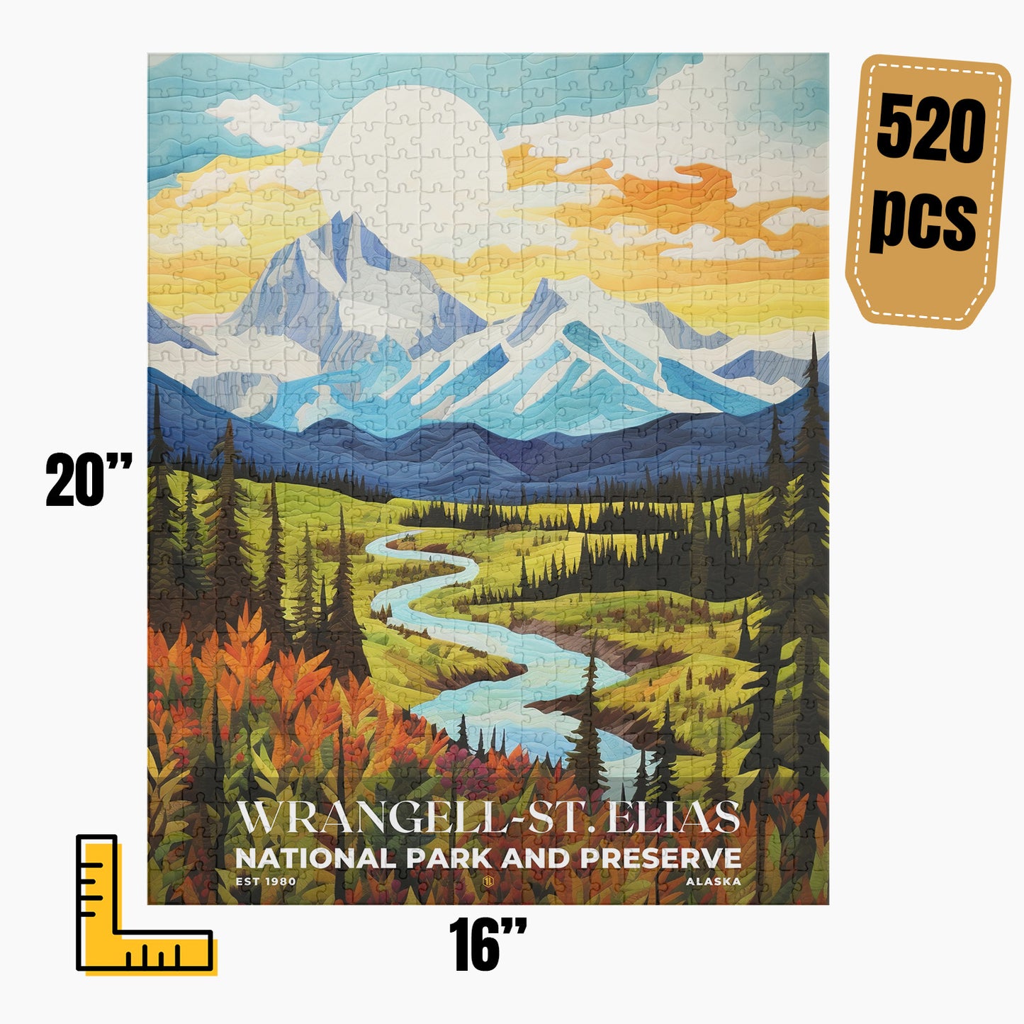 Wrangell-St. Elias National Park Puzzle | S09