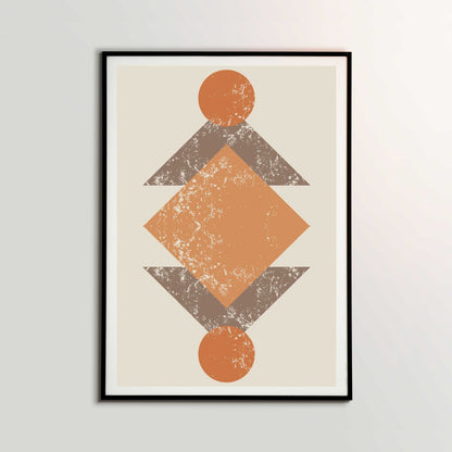 Boho Abstract Poster #04 | S01