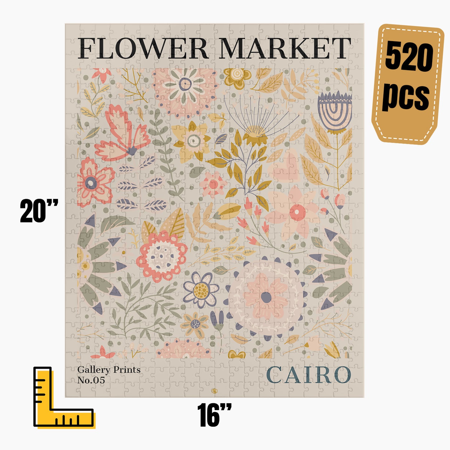 Cairo Flower Market Puzzle | S01
