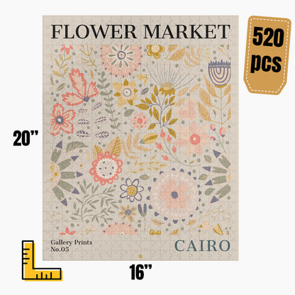 Cairo Flower Market Puzzle | S01