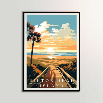 Hilton Head Island Poster | US Travel | S01