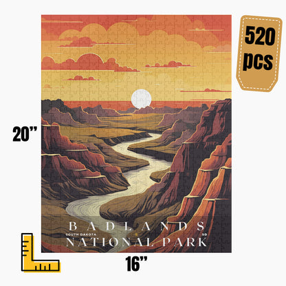 Badlands National Park Puzzle | US Travel | S01