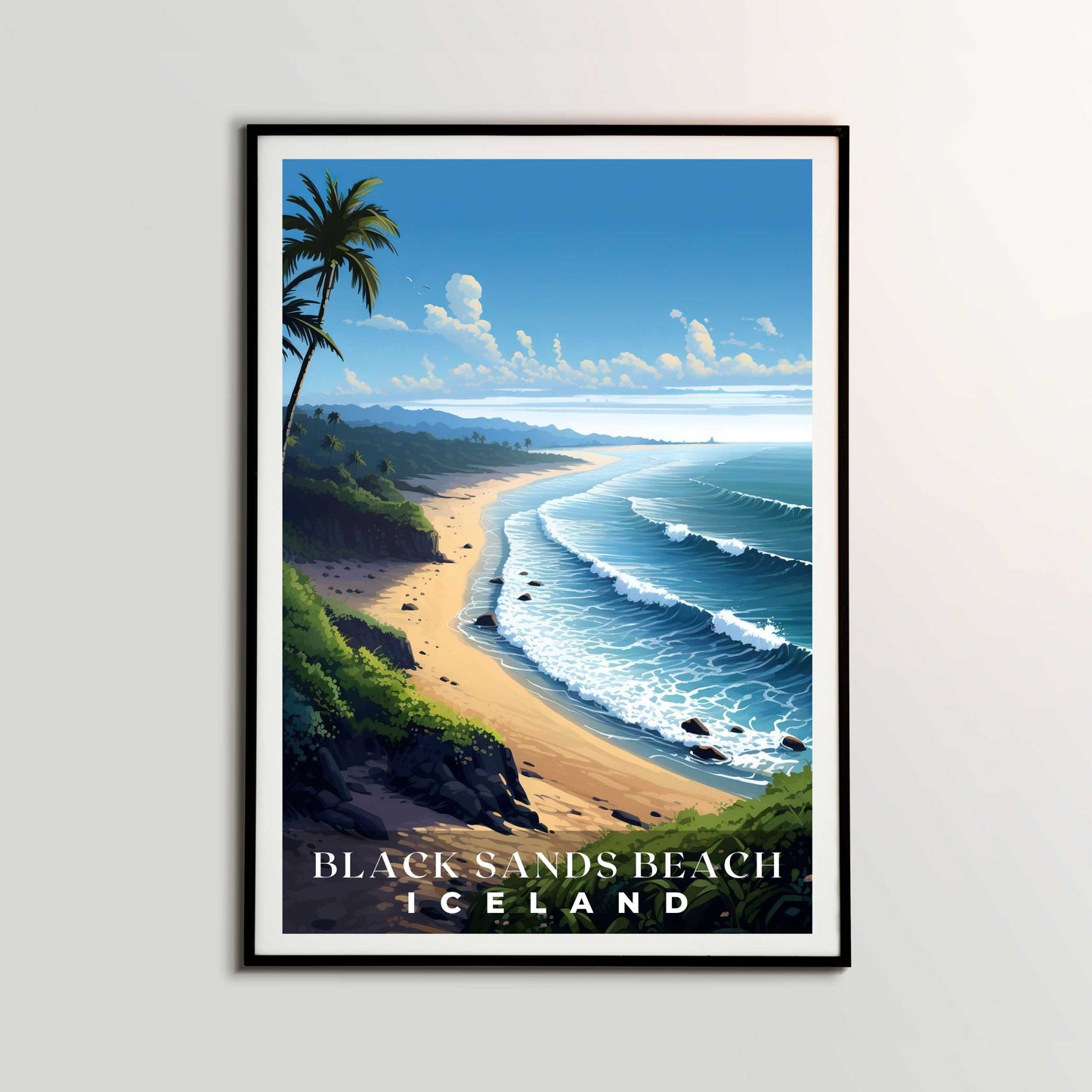 Black Sands Beach Poster | S01