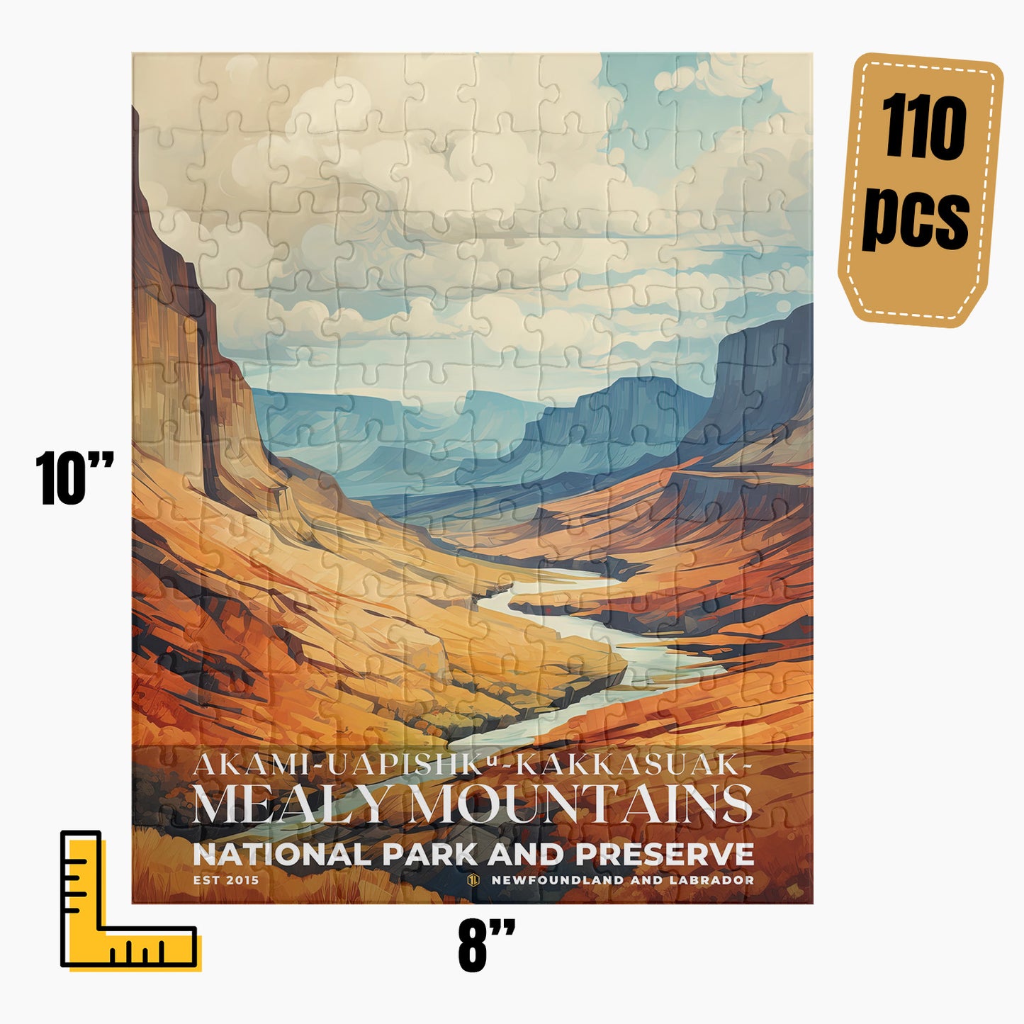 Akami-Uapishk-KakKasuak-Mealy Mountains National Park Puzzle | S06