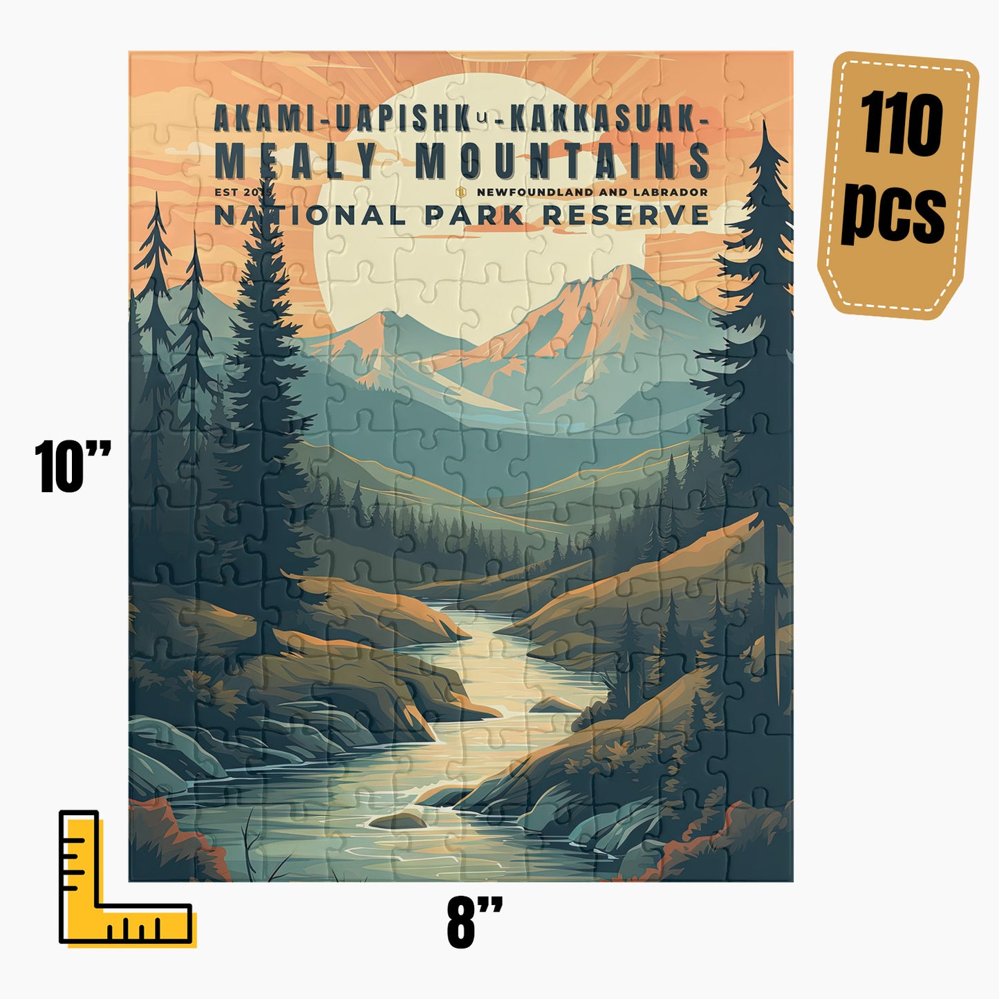 Akami-Uapishk-KakKasuak-Mealy Mountains National Park Puzzle | S01