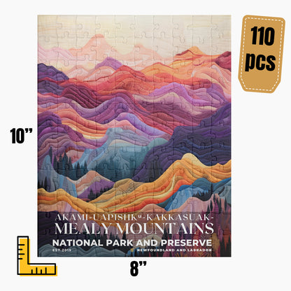 Akami-Uapishk-KakKasuak-Mealy Mountains National Park Puzzle | S09