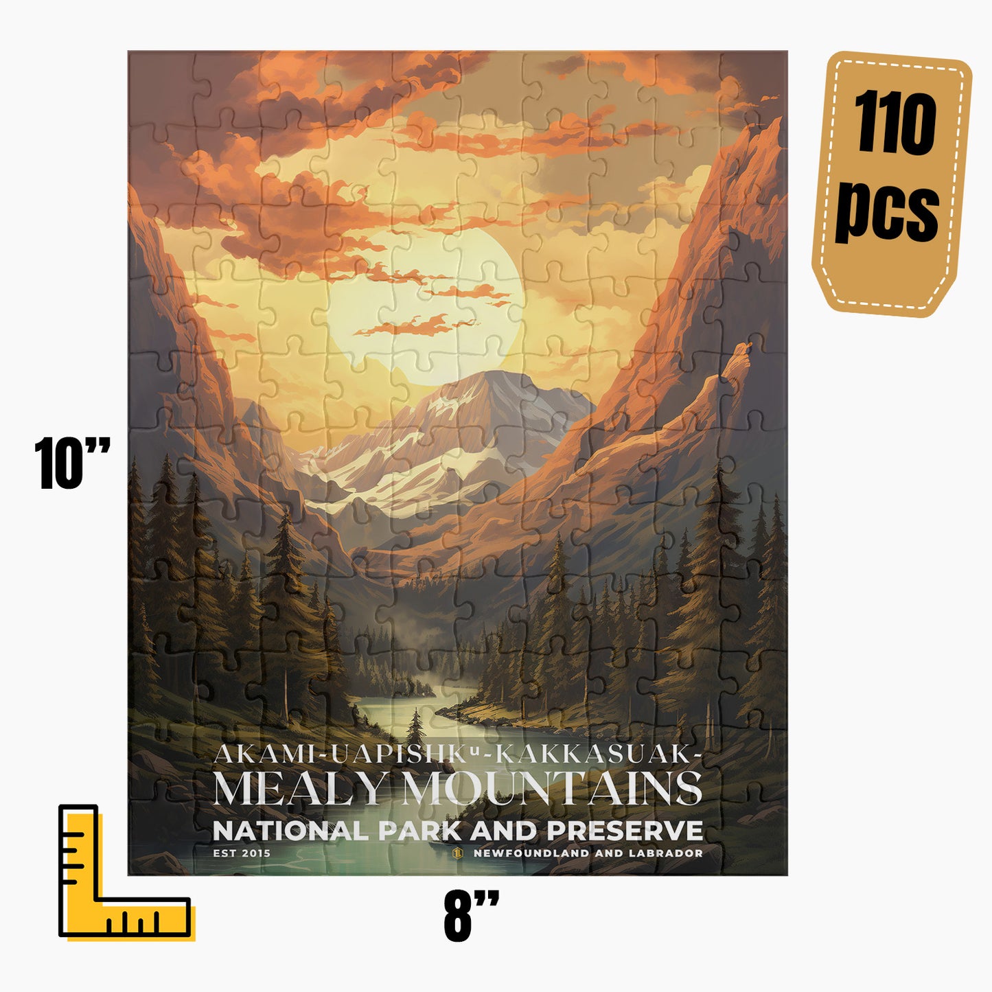 Akami-Uapishk-KakKasuak-Mealy Mountains National Park Puzzle | S07