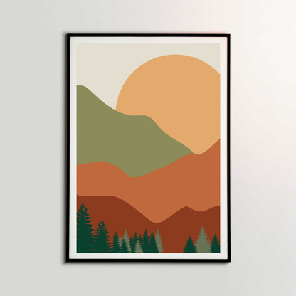 Boho Landscape Poster #24 | S01